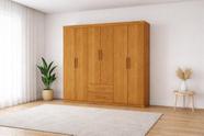 Guarda Roupa com 6 Portas 2 Gavetas Platinum -Grand Line Guarda Roupa com 6 Portas 2 Gavetas Platinum -Grand Line