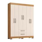 Guarda-Roupa com 6 Portas e 2 Gavetas NT6015 Notável Móveis Guarda-Roupa com 6 Portas e 2 Gavetas NT6015 Notável Móveis