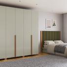 Guarda Roupa com 6 Portas e 4 Gavetas 270cm