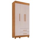 Guarda Roupa Copacabana New Quarto com 3 Portas e 2 Gavetas