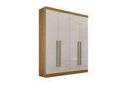 Guarda-Roupa Da Vinci Plus 4 Portas 3 Gavetas com pés - D Doro
