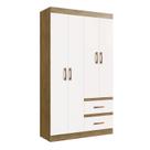 Guarda-roupa Dallas 55400 4 Portas 2 Gavetas Guarda-roupa Dallas 55400 4 Portas 2 Gavetas