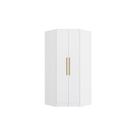 Guarda-roupa De Canto 2 Portas Kappesberg Adapt Branco