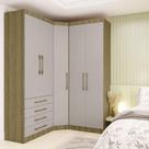 Guarda Roupa De Canto 3 Peças 5 Portas 4 Gavetas Paris Luciane Móveis Avelã Pf-cinammon Pf Guarda Roupa De Canto 3 Peças 5 Portas 4 Gavetas Paris Luciane Móveis Avelã Pf-cinammon Pf