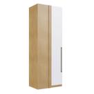 Guarda Roupa de Canto 85 cm Modulado com 1 Porta 100% MDF