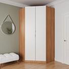 Guarda Roupa de Canto Closet Modular com 6 Prateleiras Hera CabeCasa MadeiraOriginals