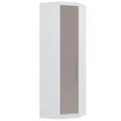 Guarda Roupa de Canto Diagonal Modulado 70cm 1 Porta Alpes Luciane Móveis