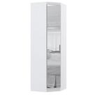 Guarda Roupa de Canto Diagonal Modulado 70cm 1 Porta com Espelho Alpes Luciane Móveis