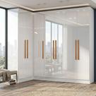 Guarda-roupa de Canto Modulado 7 Portas Paris