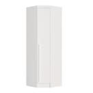 Guarda Roupa de Canto Oblíquo Modulado 1 Porta Branco Line Infinity Guarda Roupa de Canto Oblíquo Modulado 1 Porta Branco Line Infinity