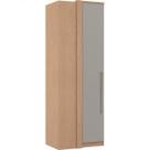 Guarda Roupa de Canto Reto 1 Porta Elegance