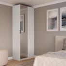 Guarda-Roupa de Canto Reto Espelho 100% MDF Altezza Guarda-Roupa de Canto Reto Espelho 100% MDF Altezza