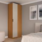 Guarda-roupa de Canto Reto Modular Mdf Altezza