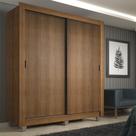 Guarda-Roupa Denver 2 Portas de Correr Rustic Madesa