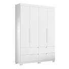 Guarda Roupa Doble Quarto Com 4 Portas e 4 Gavetas