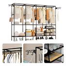 Guarda Roupa Dobrável Closet Aberto Armario Organizador De Roupas Arara De Parede Organizador De Sapatos Sandálias Chinelos Tênis Com Cabide Roupa