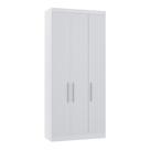 Guarda Roupa Dormitório Modulado Alpes 3 Portas c/ Cabideiro - Módulo Roupeiro Alpes - Luciane