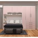 Guarda Roupa Dormitório Modulado Alpes Casal 1,58 m Queen - Roupeiro Luciane M04