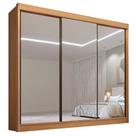 Guarda Roupa Dubai D Doro Casal Todo Espelhado 3 Portas 6 Gavetas Cor Cinamomo Guarda Roupa Dubai D Doro Casal Todo Espelhado 3 Portas 6 Gavetas Cor Cinamomo