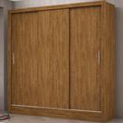 Guarda-roupa Dubai Sem Espelho 2 Portas Carioca Móveis Cinamomo