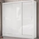 Guarda-Roupa Dubai Sem Espelho Branco Carioca Móveis Guarda-Roupa Dubai Sem Espelho Branco Carioca Móveis