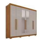 Guarda-Roupa Elegance Plus 6 Portas c/ Espelho Guarda-Roupa Elegance Plus 6 Portas c/ Espelho
