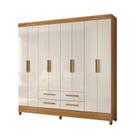 Guarda-Roupa Florida 8 Portas 4 Gavetas Moval