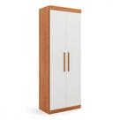 Guarda Roupa Genova Módulo de 2 Portas Freijo com Off White Batrol
