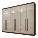Guarda-roupa Gramado 6 Pts 100%mdf Valverde Canion Offwhite Guarda-roupa Gramado 6 Pts 100%mdf Valverde Canion Offwhite