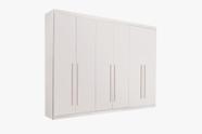 Guarda roupa gramado casal com 6 portas de abrir 6 gavetas 100% mdf
