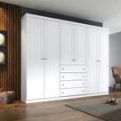 Guarda Roupa Henn Americano 6 Portas 4 Gavetas D205-05