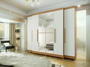 Guarda Roupa Imperial Casal 6Portas 6G C/ Espelho - Batrol