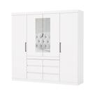 Guarda Roupa Imperio 6 Gavetas Com Espelho Carioca Moveis Branco Guarda Roupa Imperio 6 Gavetas Com Espelho Carioca Moveis Branco
