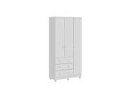 Guarda Roupa Infantil 03 portas Junior 100% MDF Moveis Peroba