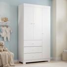 Guarda-Roupa Infantil 100% MDF 3 Portas e 3 Gavetas Duda