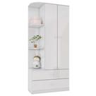 Guarda Roupa Infantil 2 Portas 2 Gavetas 181X80 cm Labirinto Henn
