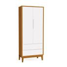 Guarda Roupa Infantil 2 Portas e 2 Gavetas Savana Classic Guarda Roupa Infantil 2 Portas e 2 Gavetas Savana Classic