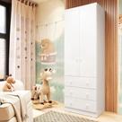 Guarda Roupa Infantil 2 Portas e 3 Gavetas 100% MDF Smim Branco Brilho Guarda Roupa Infantil 2 Portas e 3 Gavetas 100% MDF Smim Branco Brilho