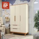 Guarda-Roupa Infantil 3 Portas 2 Gavetas Kappesberg Crescer Guarda-Roupa Infantil 3 Portas 2 Gavetas Kappesberg Crescer