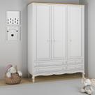 Guarda Roupa Infantil 3 Portas 4 Gavetas Versailles 1,60mt - Timber Móveis