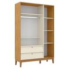 Guarda Roupa Infantil 3 Portas Unique Freijó Off White Eco Wood - Matic Guarda Roupa Infantil 3 Portas Unique Freijó Off White Eco Wood - Matic