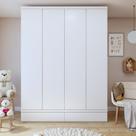Guarda-roupa Infantil 4 Portas 5 Gavetas 100% MDF Aconchego