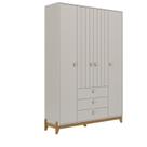 Guarda Roupa Infantil Cocada 4 Portas 100% MDF Permobili -
