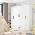 Guarda Roupa Infantil Elissa 6 Portas Carioca Móveis Branco Guarda Roupa Infantil Elissa 6 Portas Carioca Móveis Branco