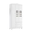Guarda Roupa Infantil Eloa 3 Portas 2 Gavetas Carolina Baby Guarda Roupa Infantil Eloa 3 Portas 2 Gavetas Carolina Baby