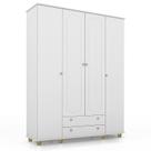 Guarda Roupa Infantil Enfance 4 Portas e 2 Gavetas - PR Baby
