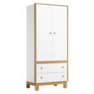 Guarda Roupa Infantil Flora 5055 Branco Acetinado - Qmovi Guarda Roupa Infantil Flora 5055 Branco Acetinado - Qmovi