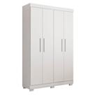 Guarda Roupa Infantil Flórida 4 Portas Branco Acetinado - Tigus Guarda Roupa Infantil Flórida 4 Portas Branco Acetinado - Tigus