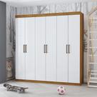 Guarda Roupa Infantil Iona 6 Portas