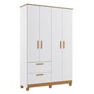 Guarda Roupa Infantil Jujuba 4 Portas e 2 Gavetas - Permóbili Baby